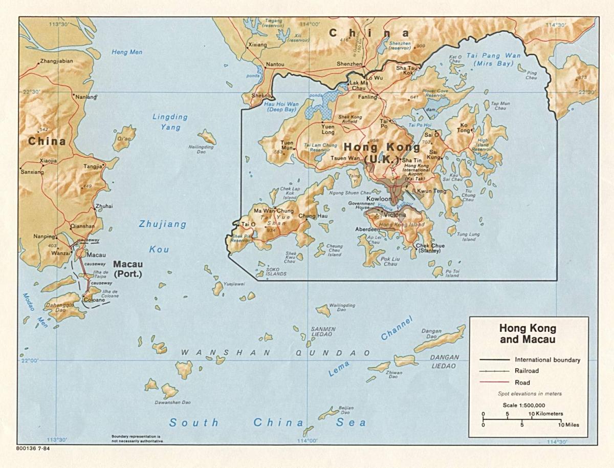 map of barra Macau