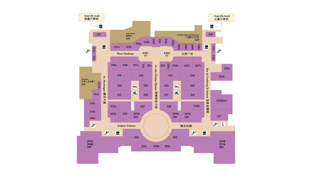 map of parisian Macau