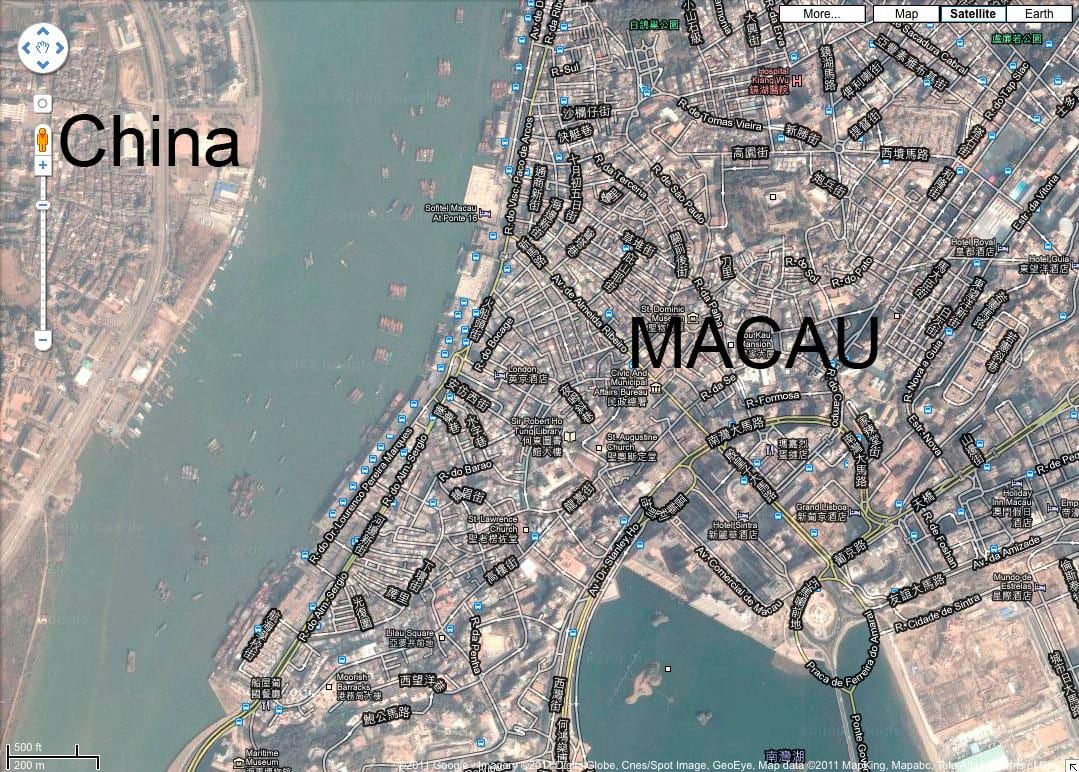map of san malo Macau