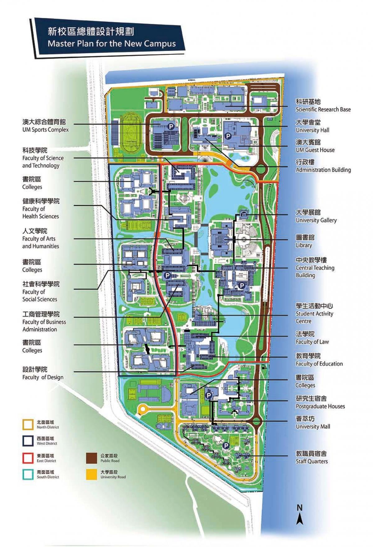 university of Macau map