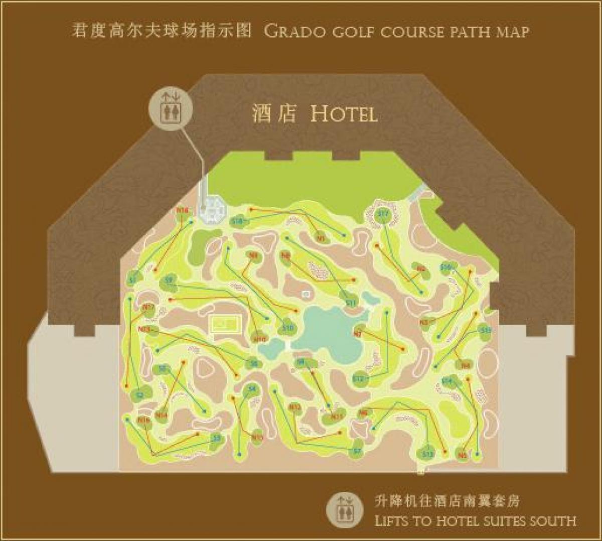 venetian Macao map